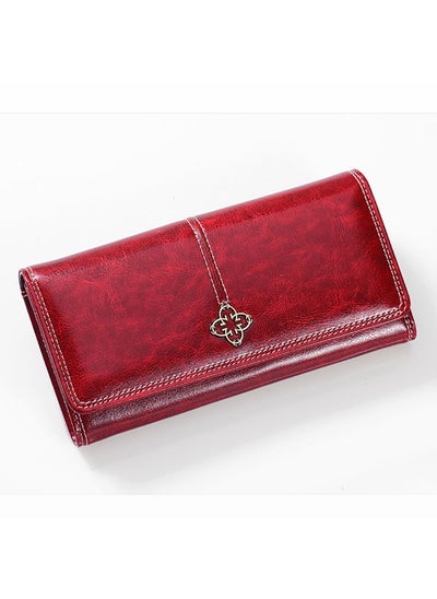 Buy Stylish Comfortable Mini Wallet Red in UAE