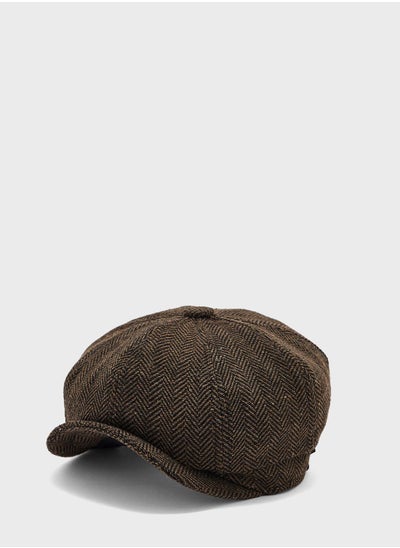 Buy Herringbone Baker Boy Winter Cap in Saudi Arabia