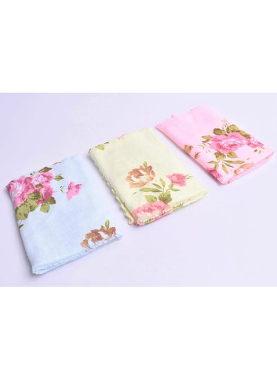 Buy Microfiber Kitchen Cleaning Towel Set of 3 in Egypt