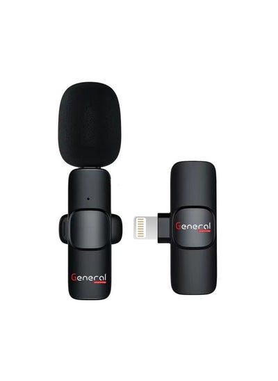 Buy General K10 Microphone iphone for Smartphone Lavalier Wireless in Egypt