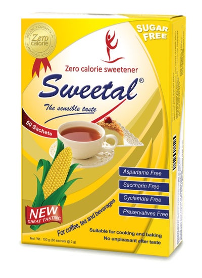 Buy Zero Calorie Sweetener 50 Sachet in Egypt