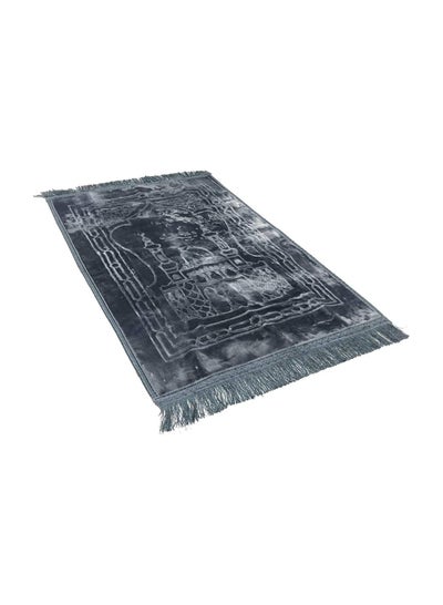 Buy Unmovable Velvet Prayer Mat Larg, Size 80x120 cm - D-006 in Egypt