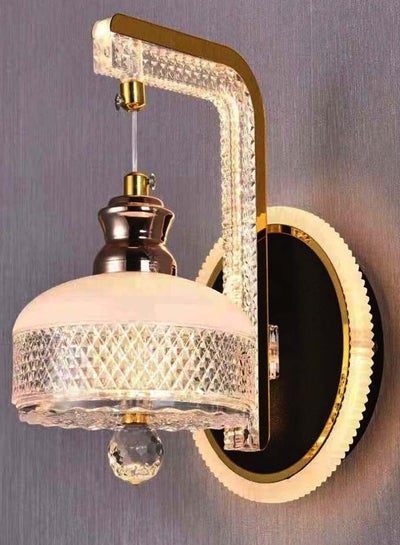 Buy Modern Creative Gold Wall Hanging Lamp For Living Room Bedroom Balcony 3 Colour in UAE