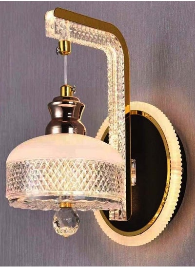 Buy Modern Creative Gold Wall Hanging Lamp For Living Room Bedroom Balcony 3 Colour in UAE