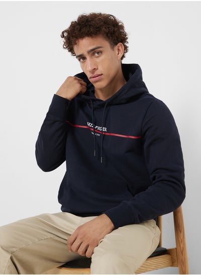 Buy Striped Terry Hoodie in UAE