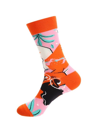 Buy Unisex Absorb Sweat and Deodorize Socks 3 Pairs High Quality Socks One Size Fits All in UAE