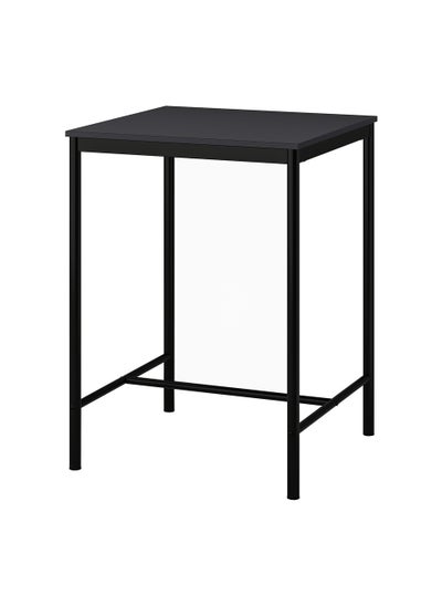 Buy Bar Table Black 67x67 cm in UAE