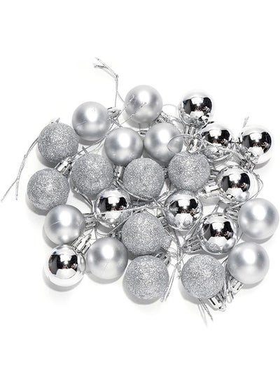 Buy Christmas Ball Ornaments For Christmas Tree 24 Pcs in Egypt