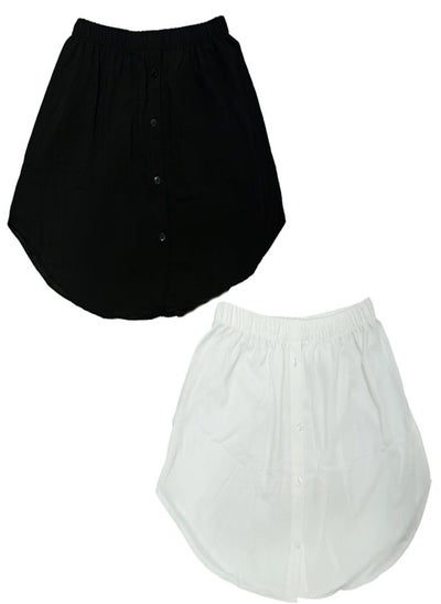 اشتري Bundle Of 2 Hidden Shirt - Black and Off-White Color for Women في مصر