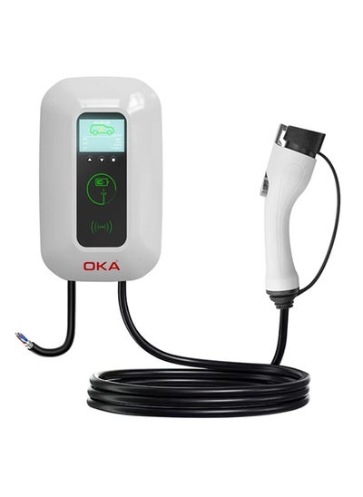 Buy Wall Mount Electric Car Charger Compatible with All Electric Cars 22kW-32A/Model YYU200 in Egypt