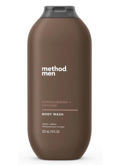 Buy Sandalwood + Vetiver Body Wash, 18 Oz in UAE