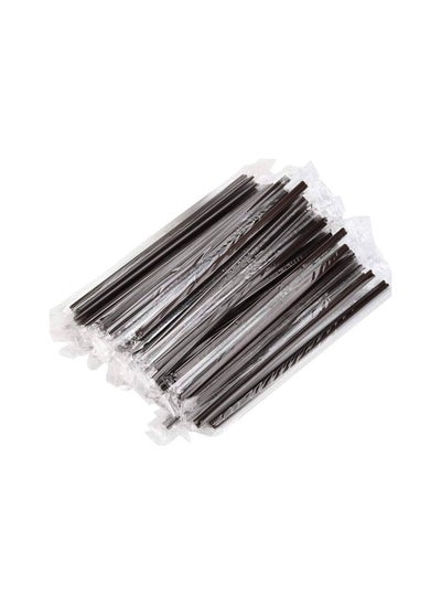 Buy Black Straws 100 pieces in Saudi Arabia