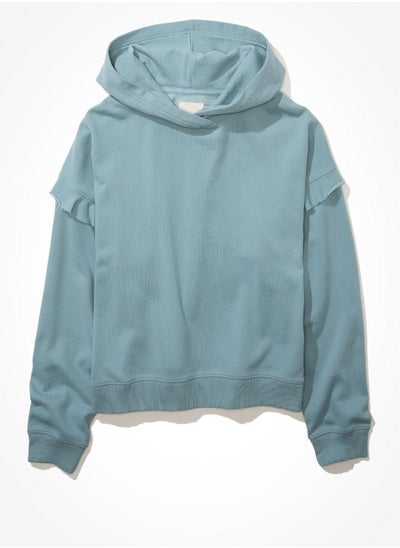 Buy AE Ruffle-Sleeve Hoodie in UAE