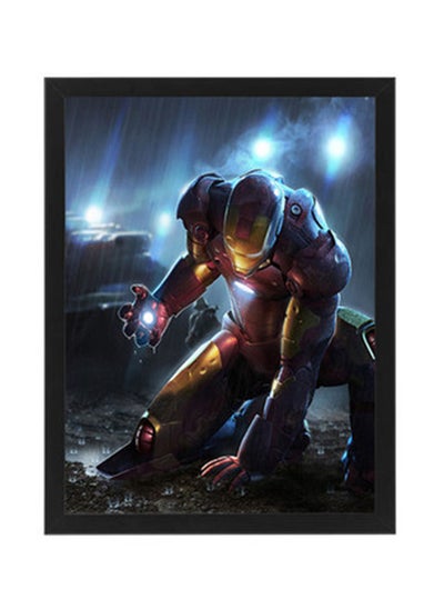 اشتري Iron Man Abstract wall Art Poster Frame في مصر