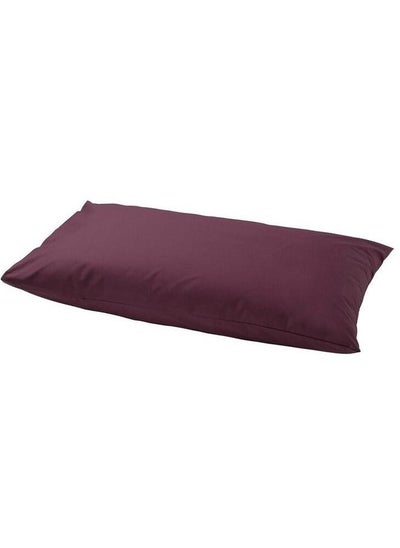 Buy Pillowcase Deep Red 50x80 Cm in Saudi Arabia