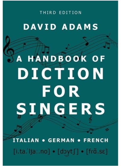 Buy A Handbook of Diction for Singers: Italian, German, French in UAE