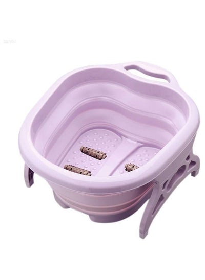 Buy Portable Folding Foot TUB with Foot Massage Function in UAE