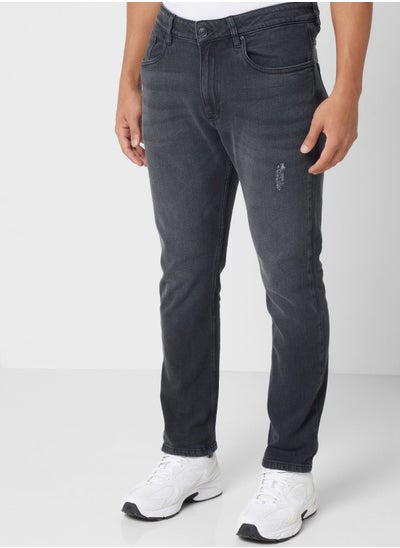 Buy Straight Fit Jeans in UAE