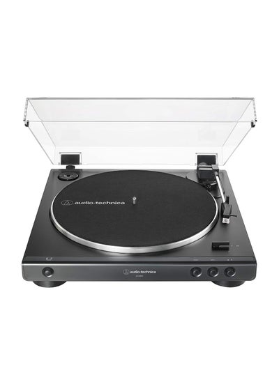 Buy Audio-Technica AT-LP60X- Fully Belt-Drive Turntable - Black in UAE