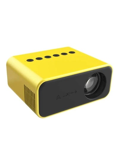 Buy Mini Pocket Size LED Projector Supports 1080P 110*90*50mm YT500 Yellow in Saudi Arabia