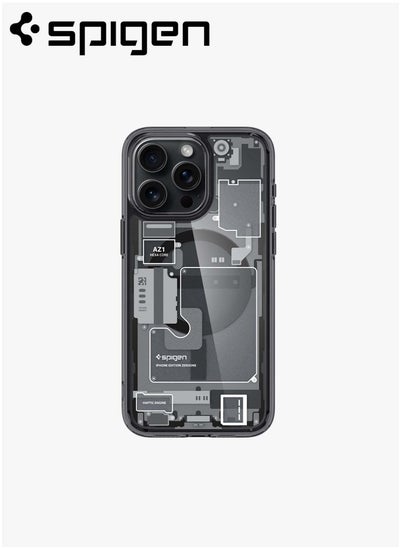 Buy Spigen Ultra Hybrid MagFit Case Cover for Apple iPhone 15 Pro Max 2023 - Zero One in Saudi Arabia