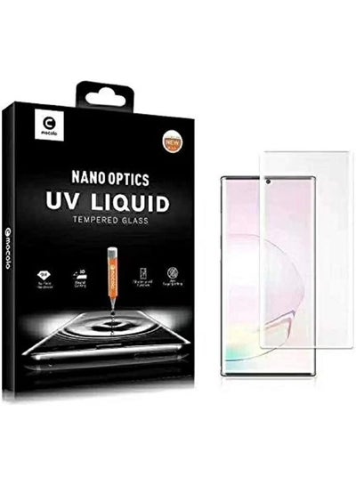 Buy For Samsung Note 20 Ultra 6.9 Inch Mocolo UV Nano 3D Curved Full Glue Glass Screen Protector Curved - clear in Egypt