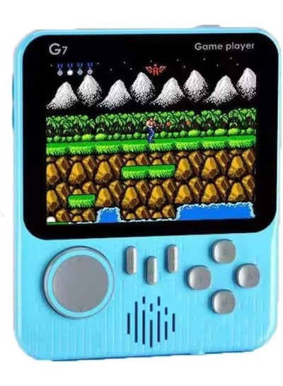 اشتري 666 Games G7 3.5 Inch Screen Video Game Box Classic Games Handheld Gaming Players Portable Mini Pocket TV Retro Game Console Pink في الامارات