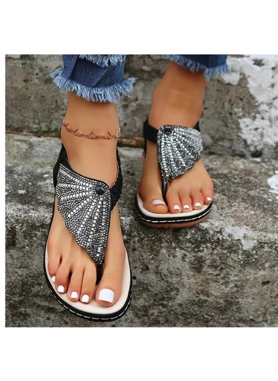 Buy Summer Fashion Flat Sandals in Saudi Arabia