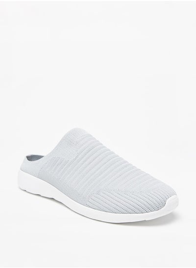 Buy Men's Textured Slip-On Sports Shoes in UAE