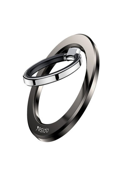 Buy C205 360 Free Rotation Built-in N52 Magnets Double Ring Metal Folding Ring Phone Holder in Egypt