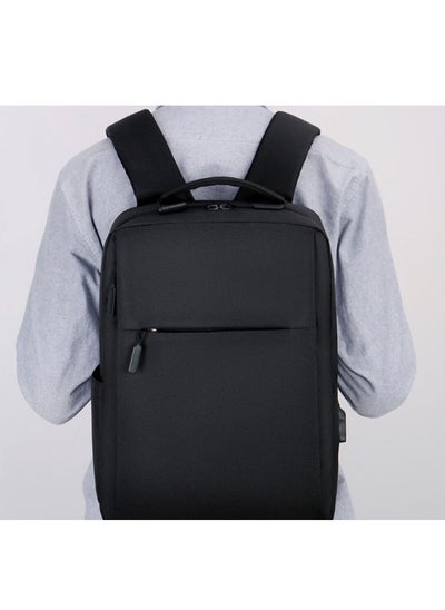 Buy M MIAOYAN Men's casual usb sports backpack business commuting computer bag travel backpack in Saudi Arabia