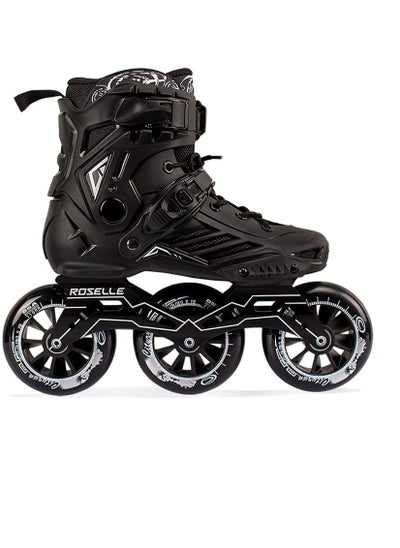 Buy PRO Inline Skates for Men Women and Youth with High Speed 3Wheels 110mm 85A in UAE