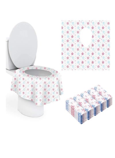 Buy Disposable Toilet Seat Cover 30Pcs Extra Large XL Potty Seat Covers, Waterproof Individually Wrapped, Portable Travel Toilet Seat Covers, for Public Toilets Adults Kids Toddler Potty Training in Saudi Arabia