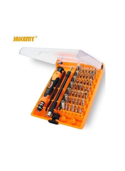 Buy Jakemy 45 in 1 Precision Screwdriver Set Repair Tools - JM-8129 in Egypt