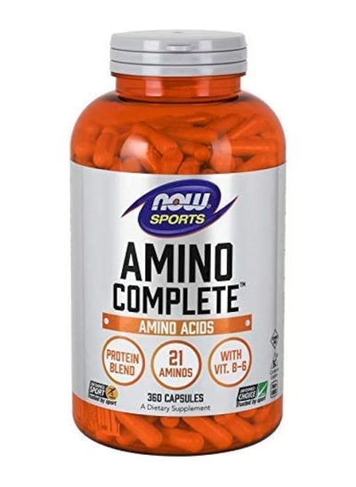 Buy Sports Amino Complete Food Supplements 360 Capsules in Saudi Arabia