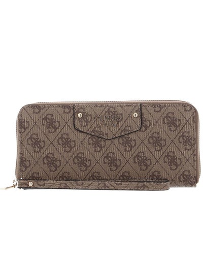 Buy GUESS Eco Brenton Large Zip Around Wallet in UAE