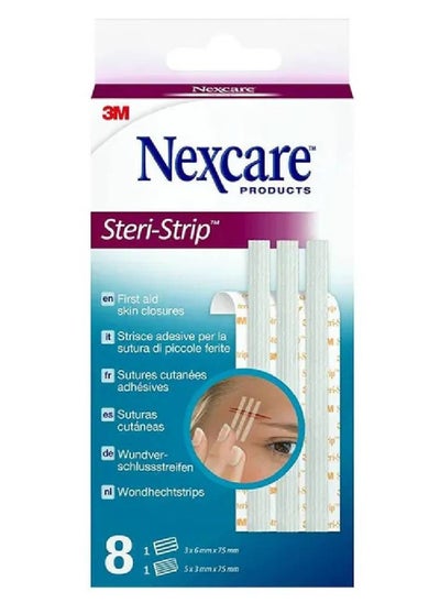 Buy Nexcare™ Steri-Strip™ Assorted 8'S Pack in UAE