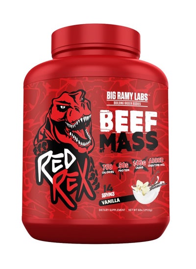 Buy REDREX BEEF MASS - VANILLA 2722 G in Egypt