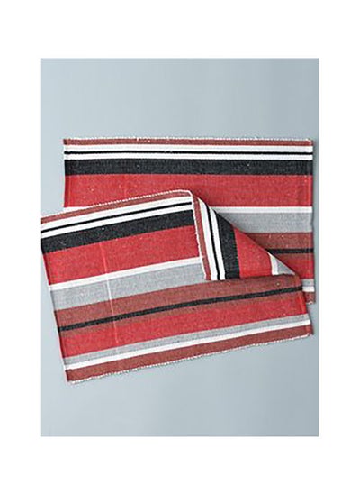 اشتري Multicoloured Red stripe place mat في الامارات