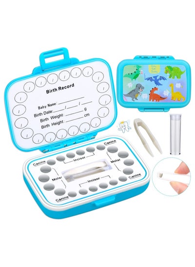 Buy Tooth Keepsake Box, Tooth Fairy Box Lost Teeth Holders for Kids, Tooth Saver, First Tooth Container, Baby Teeth Storage for Boys and Girls in UAE