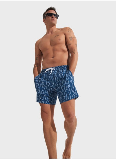 Buy Patterned Swim Shorts in UAE