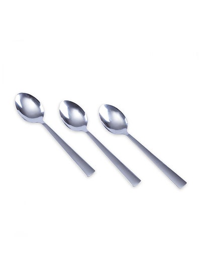 اشتري Filza Set Of 3 Tea Spoon -Chrome في الامارات