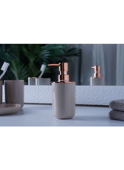 Buy Lazlo Soap Dispenser Beige in UAE