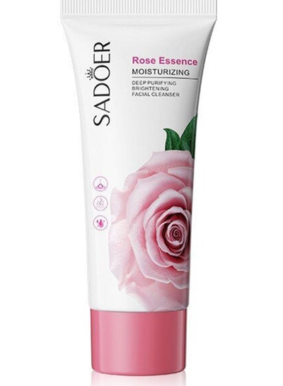 Buy Foaming Wash with Rose Extract to Cleanse, Moisturize and Soften Skin 100g in Saudi Arabia