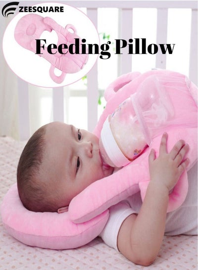 thumbnail image 2 of Arm Support Pillow Baby Feeding Pillow For New Moms | Soft Cotton-Polyester Support Pillow To Reduce Arm Strain Anti-spitting Pillow 2 of 13