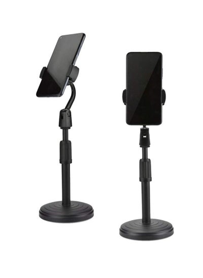 Buy Foldable & Adjustable Smartphone Phone Mobile Stand Holder for Live/Vlogs Special Design for Streaming, Video Blogs, Online Classes, Streaming, Shooting Field in UAE