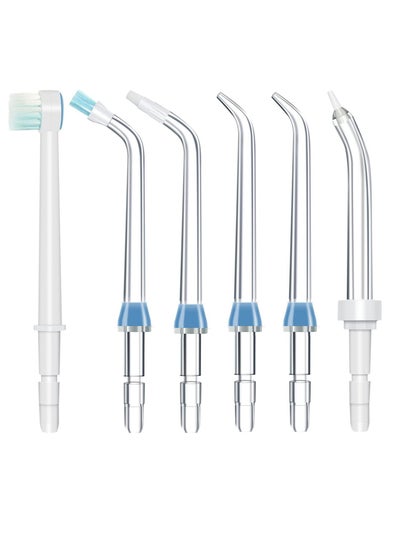 اشتري Replacement Tips for Waterpik Water Flosser Classic Jet Tips, for Waterpik' Replacement Parts and Other Oral Irrigators (AquaFlosser 6 Tips) في الامارات