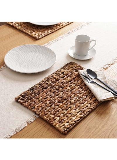 اشتري Coven 2-Piece Sea Grass Placemat Set 30X40Cm - Natural في الامارات