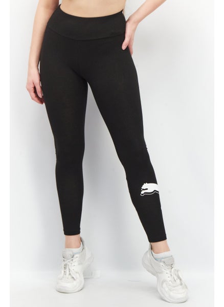 اشتري Women Tight Fit Training Leggings, Black في الامارات