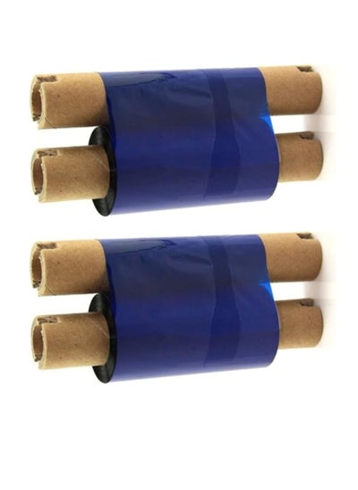 Buy Thermal Transfer Wax Ribbon for Barcode Printers 55 mm x 74 Meters - 2 in UAE